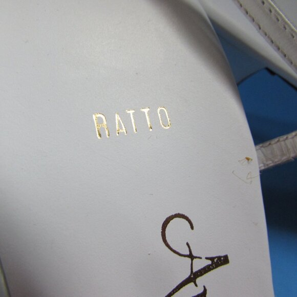 Stylish Amalfi by Rangoni White Sandal Style Shoes Never Worn - Picture 6 of 9